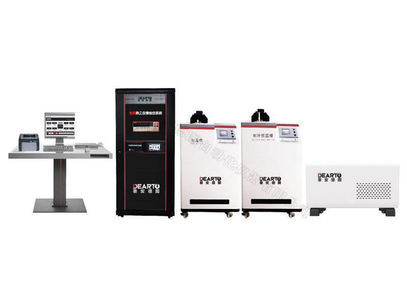 automatic verification system for thermocouple and thermistor